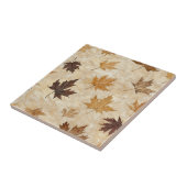 Carreau Timeless Botanical Harmony – Leaf in Warm Neutrals (Côté)