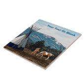 Carreau Tipi - Camp d'hiver (Côté)