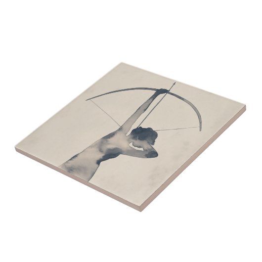 Carreau Tir aquarelle (Côté)