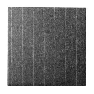 Carreau Tissu noir gris rayé gris gris rayé