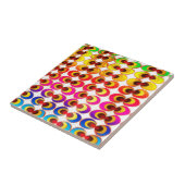 Carreau Tissu psychédélique (Côté)