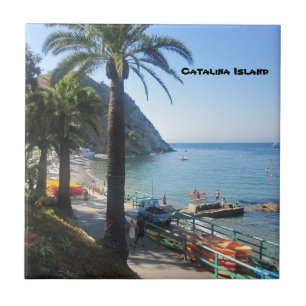 CARREAU TITRE CÉRAMIQUE DE L'ÎLE CATALINA