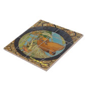 CARREAU TITRE CÉRAMIQUE DE L'ÎLE CATALINA (Côté)