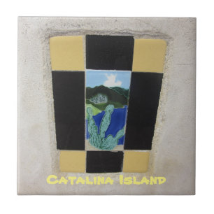 CARREAU TITRE CÉRAMIQUE DE L'ÎLE CATALINA