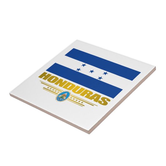 Carreau Tle en céramique "Honduras Pride" (Côté)