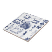 Carreau Toile à coudre vintage (Côté)