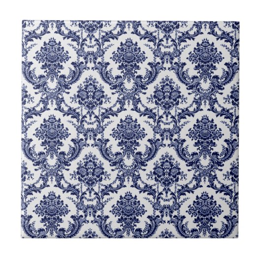 Carreau Toile bleu (Devant)