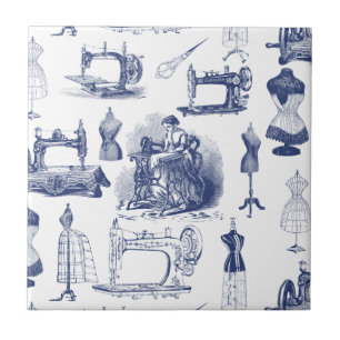 Carreau Toile de couture vintage