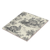 Carreau Toile Lapin Vintage Woodland (Côté)