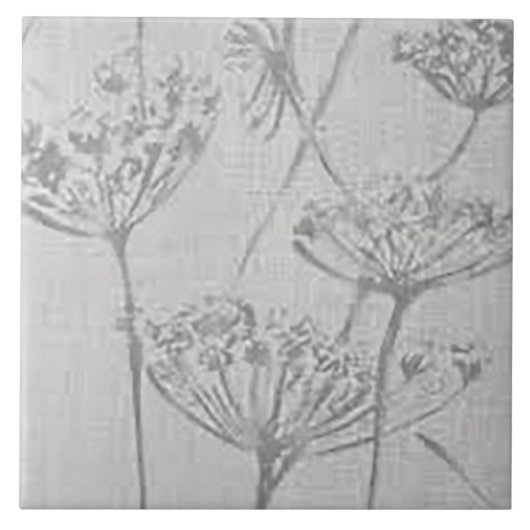 Carreau Toits blancs de tuiles en céramique de Fluff (Devant)