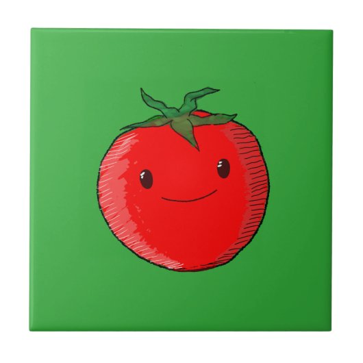 Carreau Tomate de carton mignon (Devant)