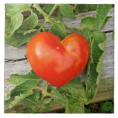 Carreau Tomate en forme de coeur (Devant)