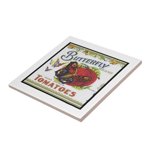 Carreau Tomates de marque papillon (Côté)