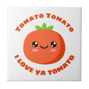 Carreau Tomato Tomato Je t'aime Tomate