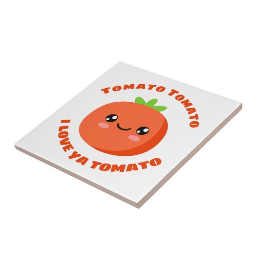 Carreau Tomato Tomato Je t'aime Tomate (Côté)