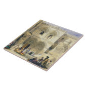 Carreau Tombe sainte, à Jérusalem (litho de couleur) (Côté)