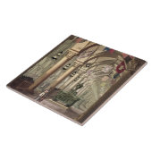 Carreau Tombes des chevaliers Templar, c.1820-39 (Côté)