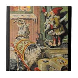 Carreau Tomte Nisse, aka père noël