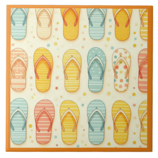 Carreau Tongs clinquants