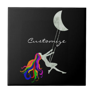 Carreau Tonnerre à tête rouge pivotante Lune