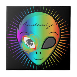 Carreau Tonnerre-Cove de la tête du Alien de liaison
