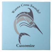 Carreau Tonnerre de poisson-épée (Devant)