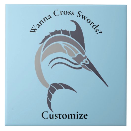 Carreau Tonnerre de poisson-épée (Devant)