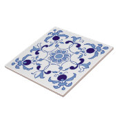 Carreau Tons bleu Petal Whimsy (Côté)