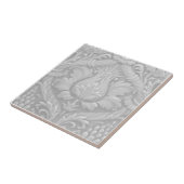 Carreau Tons de gris Faux Relief Repro Victorian (Côté)