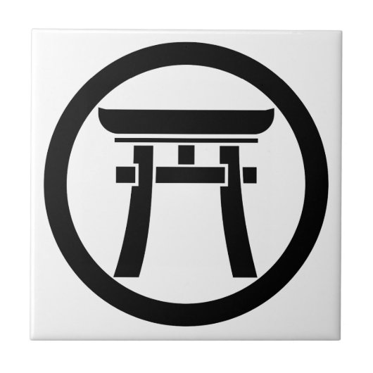 Carreau Torii en cercle (Devant)