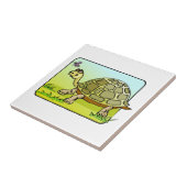 Carreau Tortue attentive (Côté)