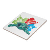 Carreau Tortue de ketmie d'Hawaï (Côté)