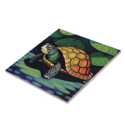 Carreau Tortue de mer (Côté)