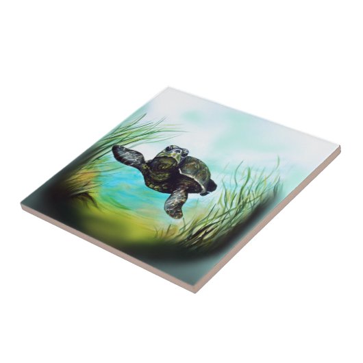 Carreau Tortue de mer (Côté)