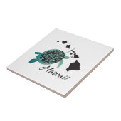 Carreau Tortue de mer d'Hawaï (Côté)