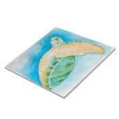 Carreau Tortue de mer verte (Côté)