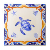 Carreau Tortue méditerranéenne (Devant)