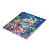 Carreau Tortue verte de mer (Côté)