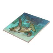 Carreau Tortues de mer côtières (Côté)