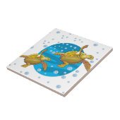 Carreau Tortues marines (Côté)