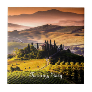Carreau Toscane, Italie - photographie de paysage