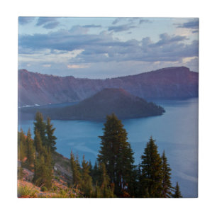 Carreau Tôt le matin, Crater Lake