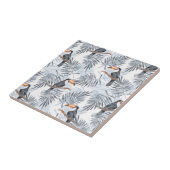 Carreau Toucan gris (Côté)