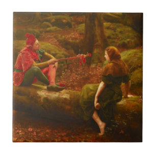 Carreau Touchstone et Audrey (par John Collier)