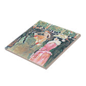 Carreau Toulouse-Lautrec : Au Rouge (Côté)