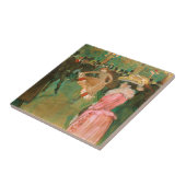 Carreau Toulouse-Lautrec - Au Rouge, La Danse (Côté)