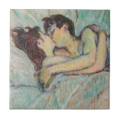 Carreau Toulouse-Lautrec - En Lit, Baiser (Devant)