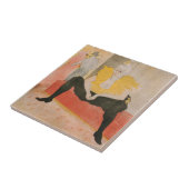 Carreau Toulouse-Lautrec - Mademoiselle Cha-u-kao Siège (Côté)