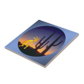Carreau Tour Cactus et Kokopelli (Côté)