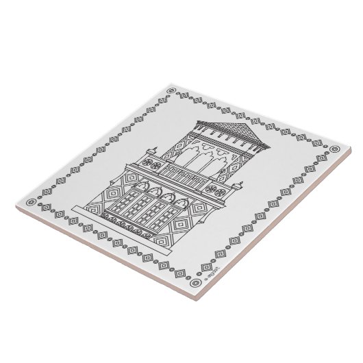 Carreau Tour Ca'd'Zan (Côté)